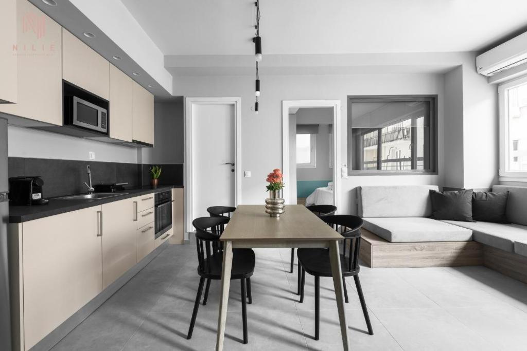 شقة Big Apple Aprts, Nilie Hospitality Mgmt سالونيك المظهر الخارجي الصورة