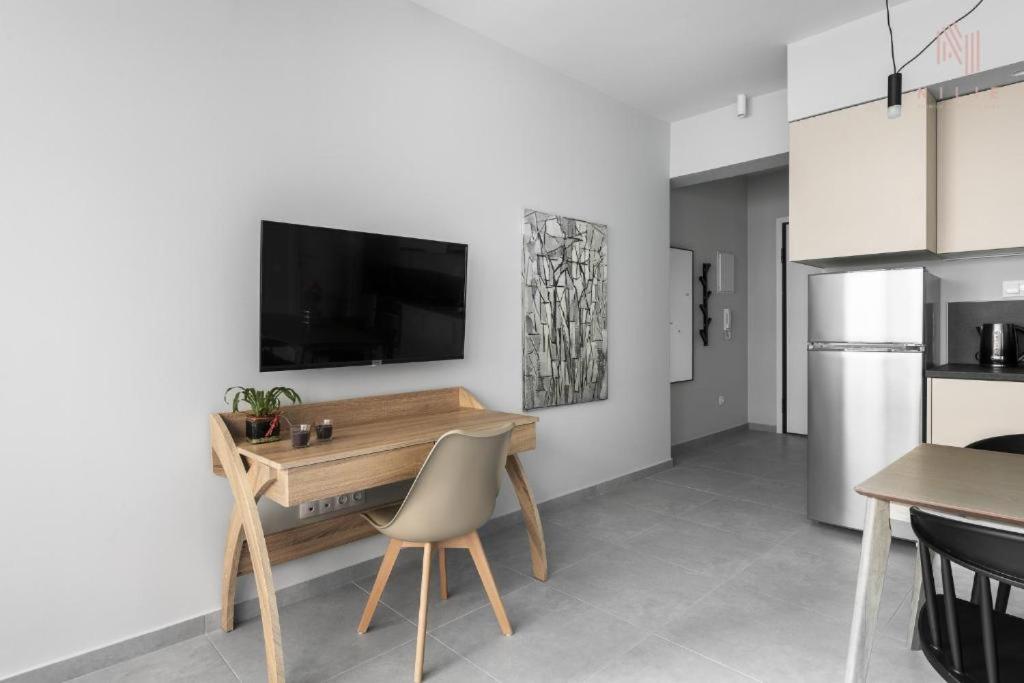 شقة Big Apple Aprts, Nilie Hospitality Mgmt سالونيك المظهر الخارجي الصورة