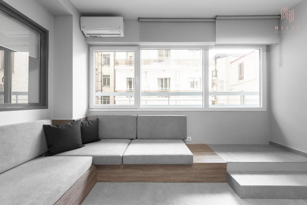 شقة Big Apple Aprts, Nilie Hospitality Mgmt سالونيك المظهر الخارجي الصورة