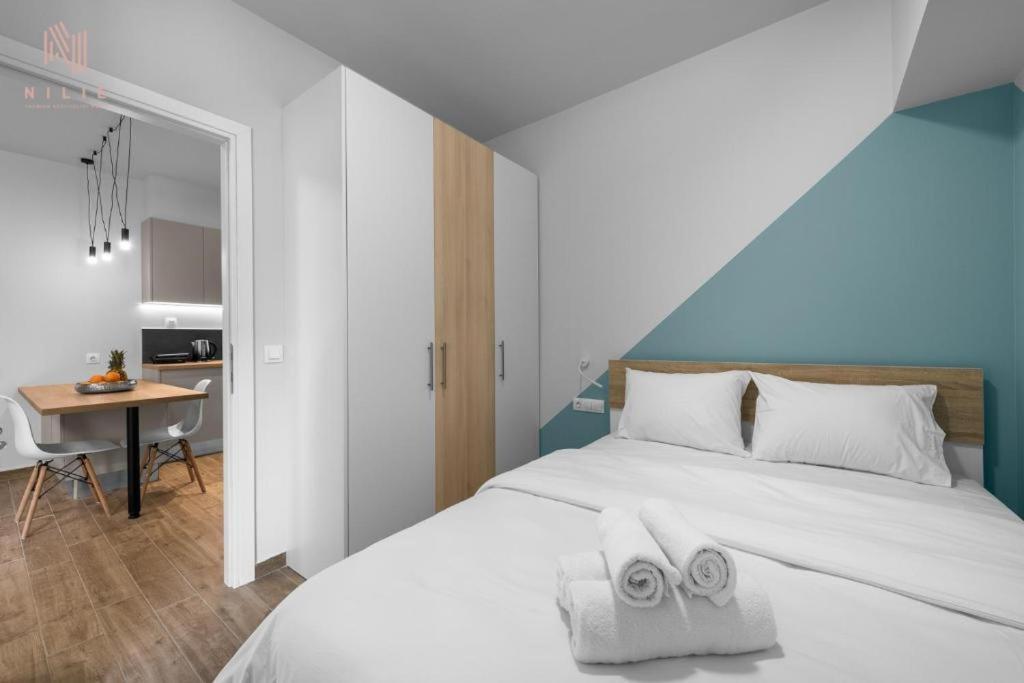 شقة Big Apple Aprts, Nilie Hospitality Mgmt سالونيك المظهر الخارجي الصورة