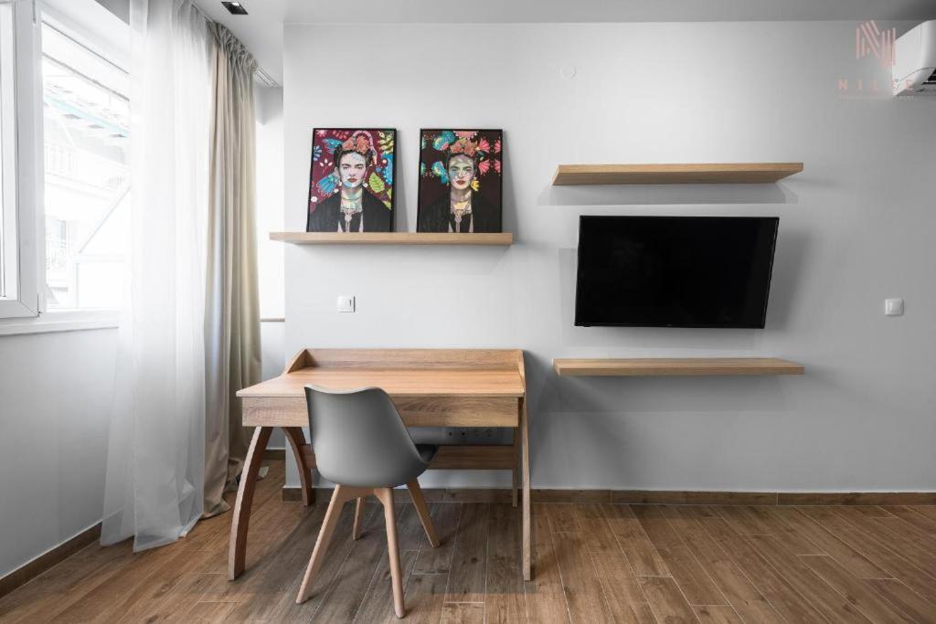 شقة Big Apple Aprts, Nilie Hospitality Mgmt سالونيك المظهر الخارجي الصورة