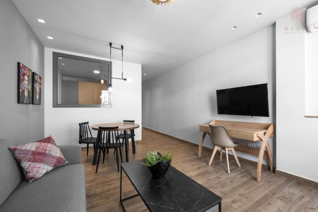 شقة Big Apple Aprts, Nilie Hospitality Mgmt سالونيك المظهر الخارجي الصورة