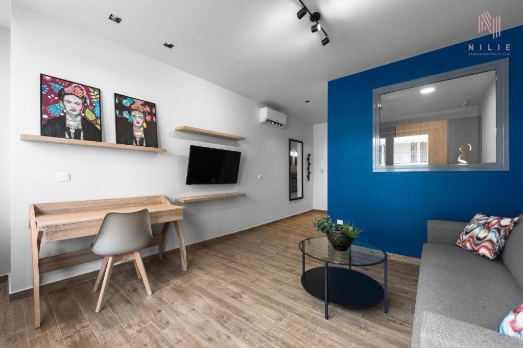 شقة Big Apple Aprts, Nilie Hospitality Mgmt سالونيك المظهر الخارجي الصورة