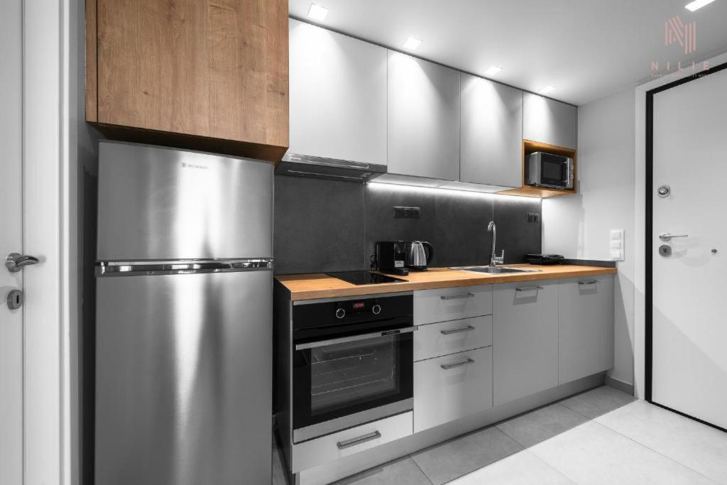 شقة Big Apple Aprts, Nilie Hospitality Mgmt سالونيك المظهر الخارجي الصورة
