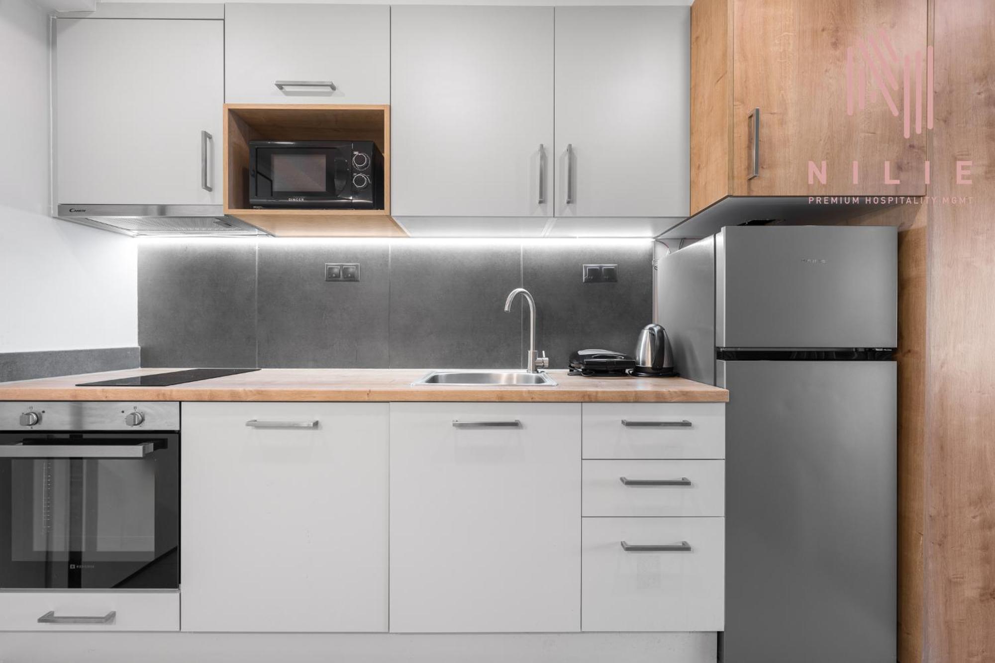 شقة Big Apple Aprts, Nilie Hospitality Mgmt سالونيك المظهر الخارجي الصورة