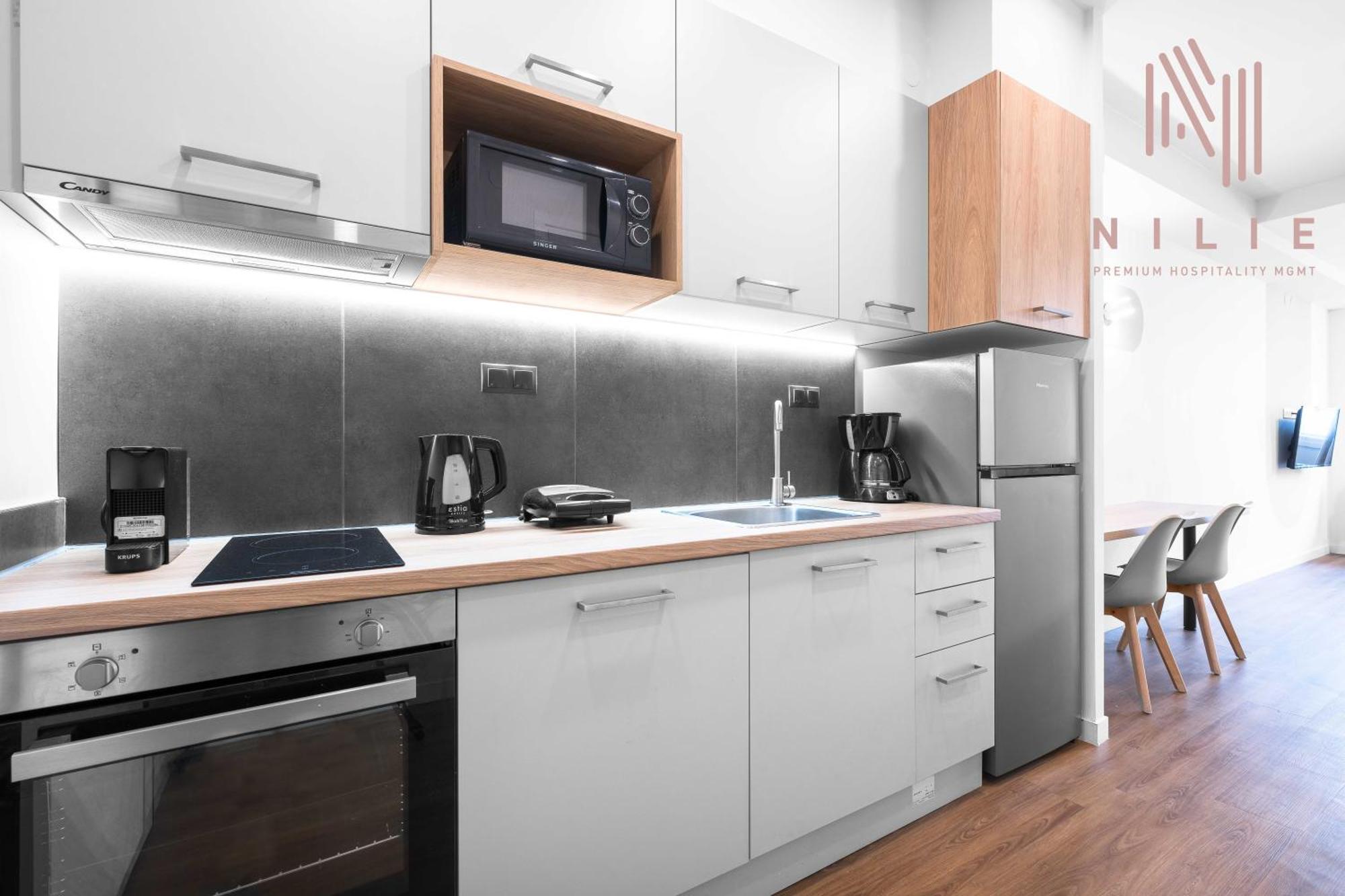 شقة Big Apple Aprts, Nilie Hospitality Mgmt سالونيك المظهر الخارجي الصورة