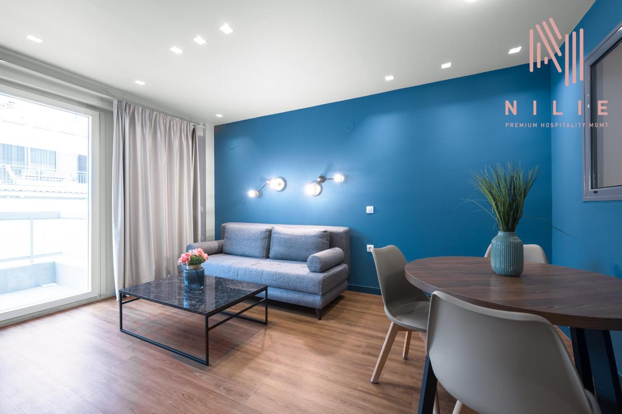 شقة Big Apple Aprts, Nilie Hospitality Mgmt سالونيك المظهر الخارجي الصورة