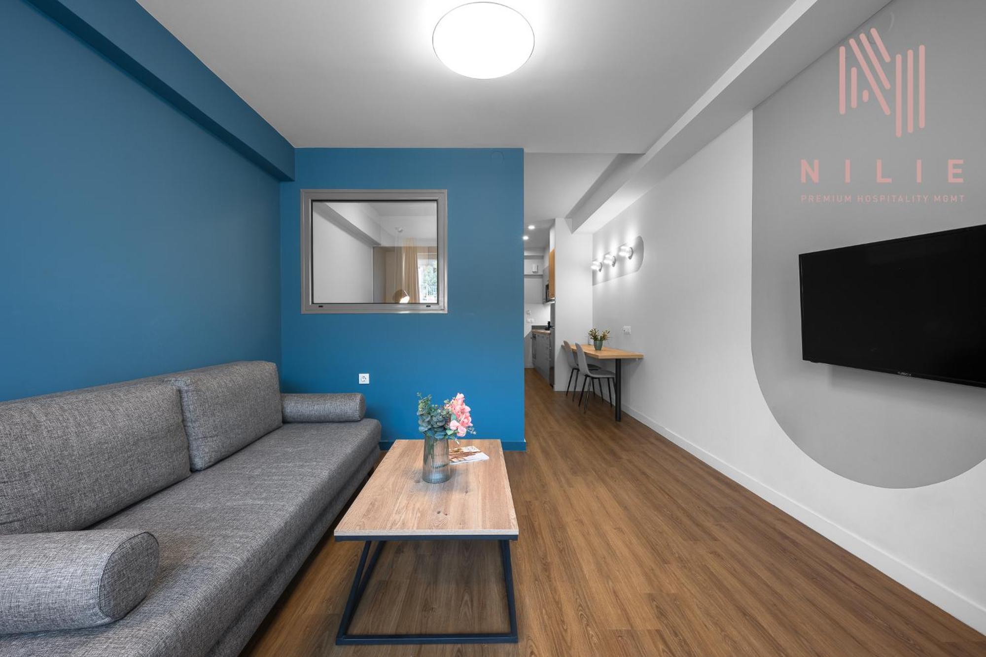 شقة Big Apple Aprts, Nilie Hospitality Mgmt سالونيك المظهر الخارجي الصورة